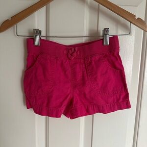 Faded Glory Pink Casual Shorts Relaxed Fit